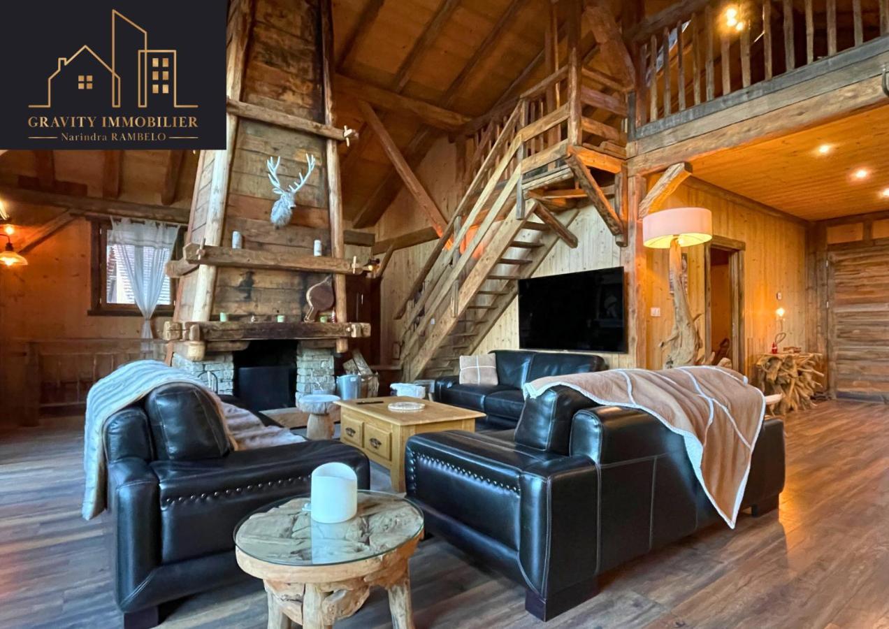 Luxueux Chalet 5 Chambres Brizon エクステリア 写真